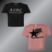 ASDC Ladies Crop Top Tee